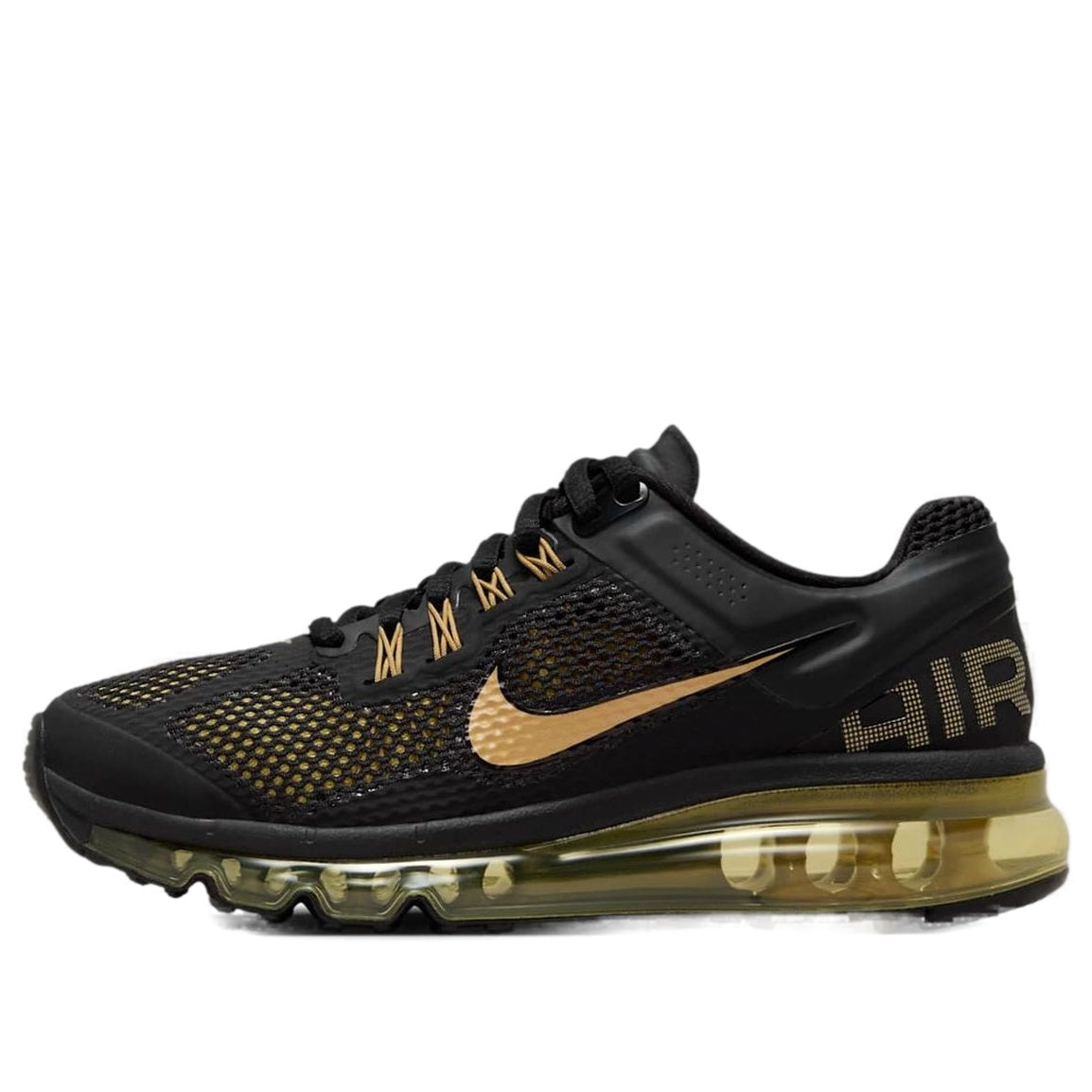 (GS) Nike Air Max 2013 'Black Infinite Gold' 555426-005