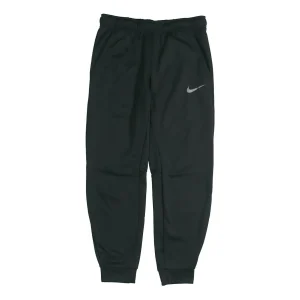 Nike logo Printed Fleece Casual Cuffed Sweatpants Men Black CV7740-010
