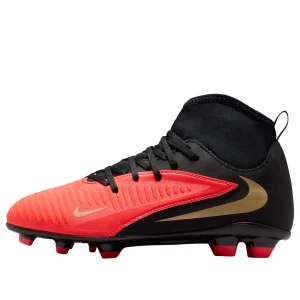 (GS) Nike Jr. Phantom 6 High Club MG 'Bright Crimson Black' HQ2022-600