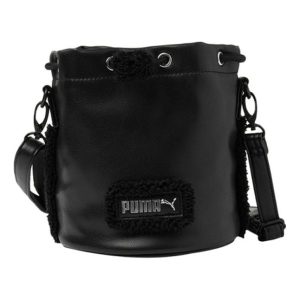 (WMNS) PUMA Prime X-Mas Bucket Bag 'Black' 077474-01