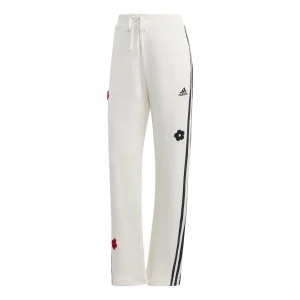 (WMNS) adidas 3-Stripes High Rise Joggers Asia Sizing 'White' IC8697