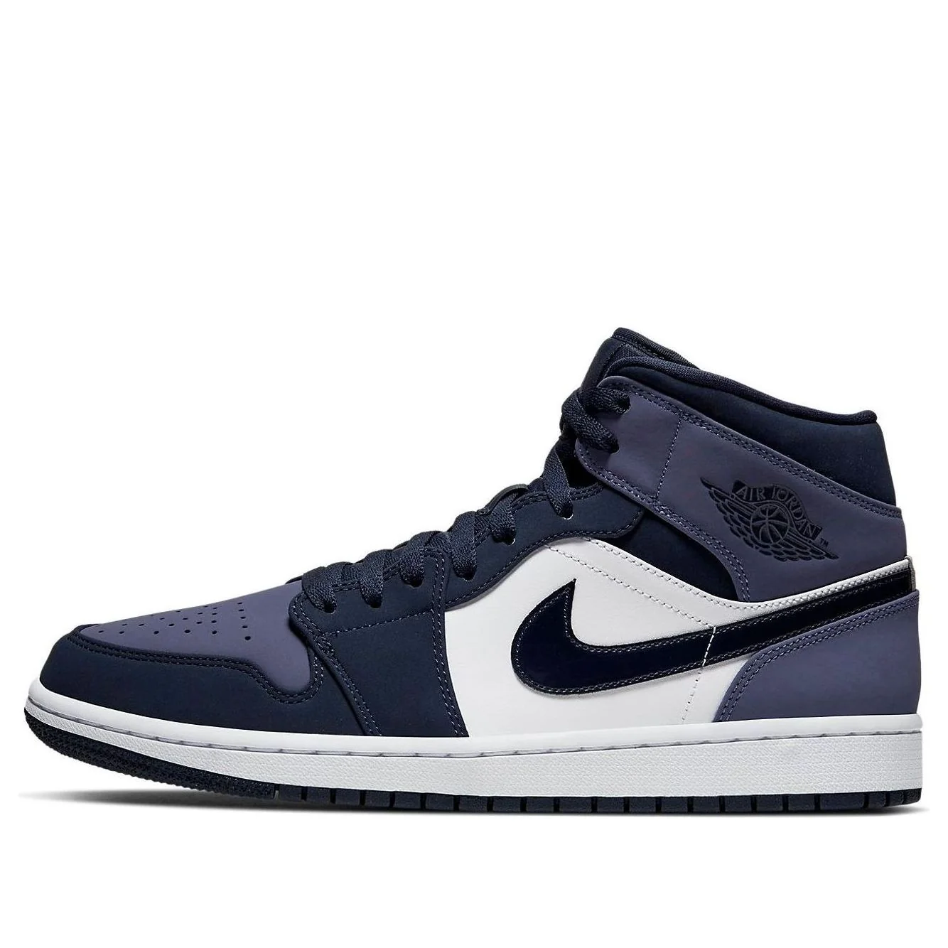 Air Jordan 1 Mid 'Sanded Purple' 554724-445
