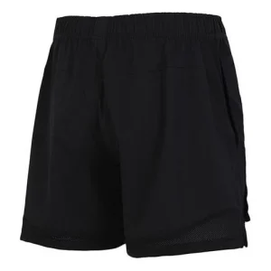 Nike Dri-FIT Quick Dry Training Shorts Black 'Black Red' CU5019-010