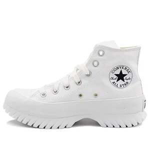 (WMNS) Converse Chuck Taylor All Star Lugged 2.0 High 'White Black' A00871C