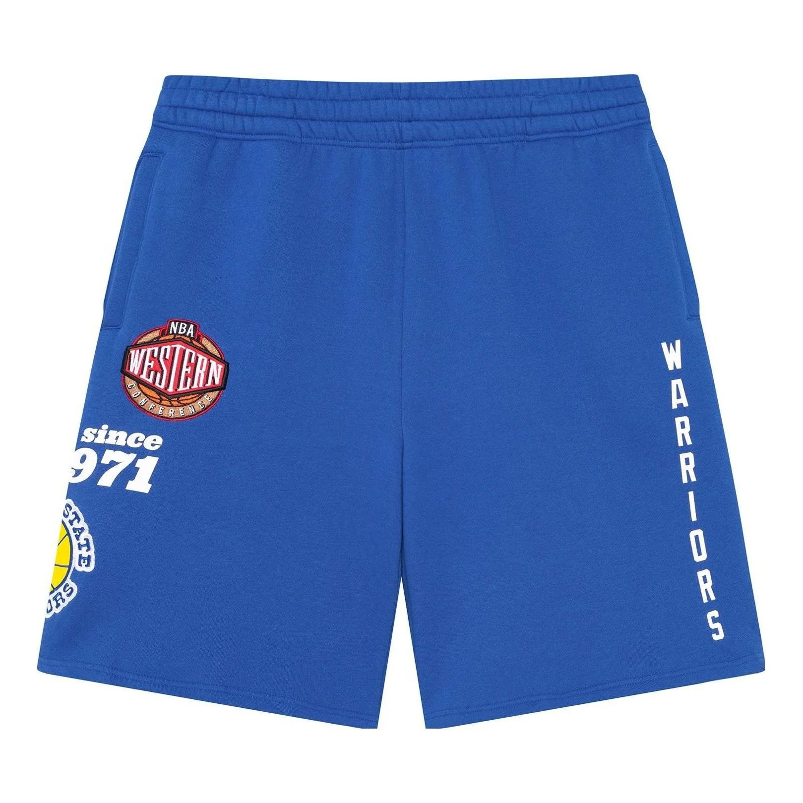 Mitchell & Ness x NBA Team Origins Fleece Short 'Warriors' PSHR4851-GSWYYPPPROYA