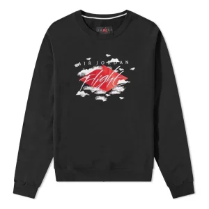 Air Jordan Flight Retro Crew Sweat 'Black' DH9035-010