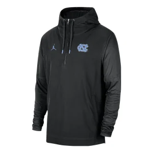 Air Jordan UNC Player College Long-Sleeve Woven Jacket 'Black' DZ9332-010