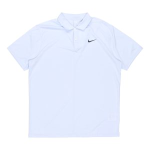 Nike Dri-fit Victory Logo Quick Dry Breathable Sports Short Sleeve Polo Shirt Light Blue BV0355-407