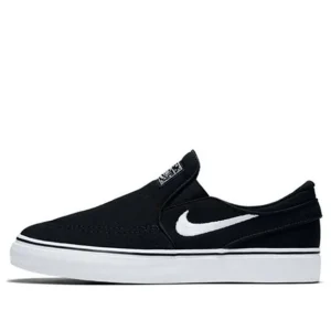 (PS) Nike STEFAN JANOSKI CNVS SLIP 'Black White' 882989-002