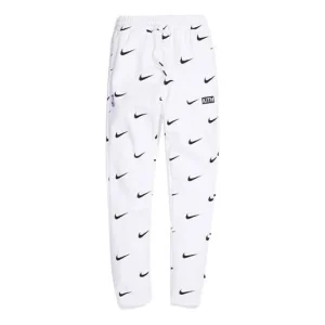 KITH x Nike for New York Knicks AOP Fleece Pant 'White' NKCZ1792-100