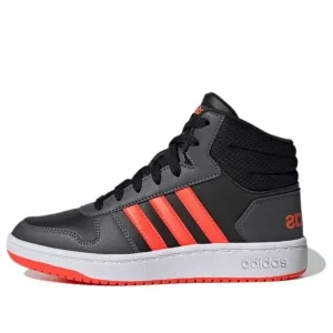 (PS) adidas Hoops 2.0 Mid 'Black Red' GZ7768
