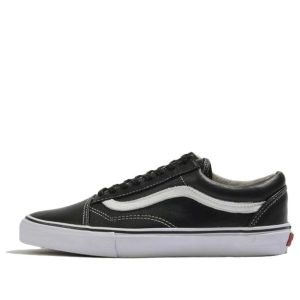 Vans Vault Old Skool VLT LX Leather Black/White VN000D4E1NS