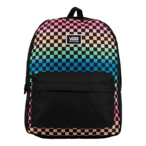 Vans Realm Classic Backpack 'Black Multi-Color' VN0A3UI7YBL