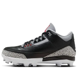 Air Jordan 3 Mid Retro MCS 'Black Cement' FZ8627-001