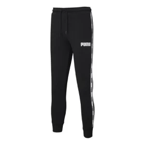 PUMA Tape Tracksuit Pant 'Black White' 587003-01