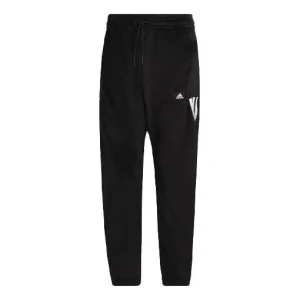 Men's adidas Bundle Feet Stripe Sports Pants/Trousers/Joggers Black H47893