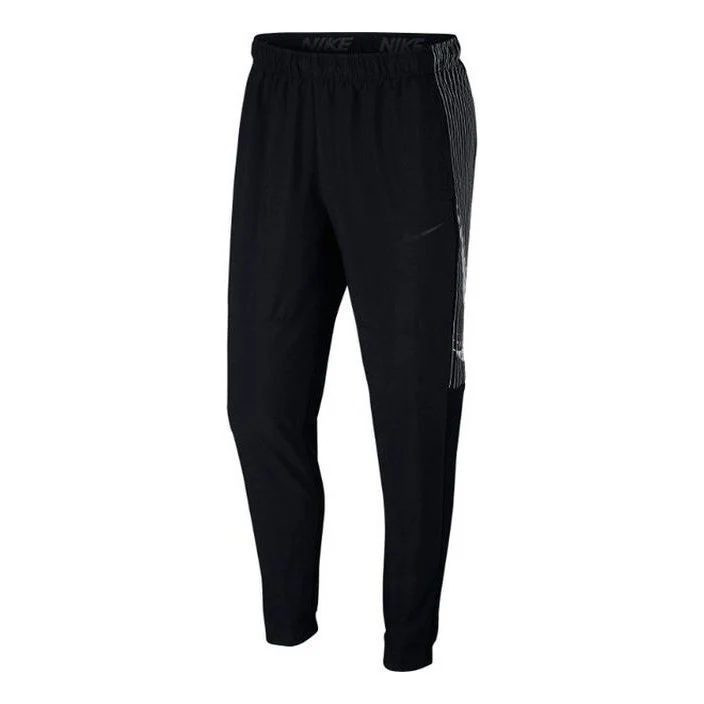 Nike Dri-FIT Quick Dry Casual Sports Long Pants Black AQ0458-010