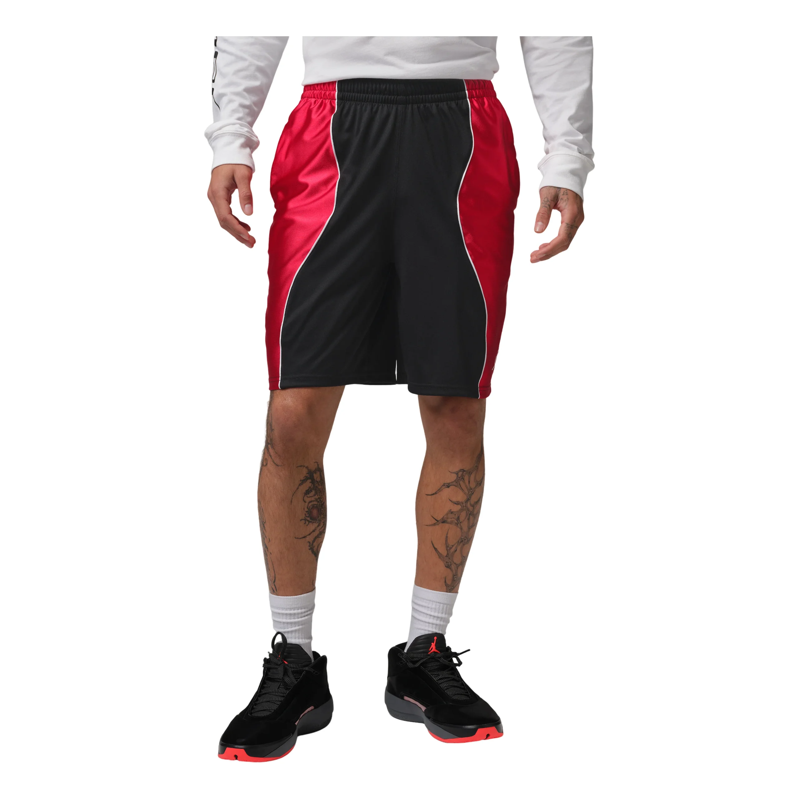 Jordan Sport Dri-FIT Y2K Shorts 'Black White Gym Red' IF3541-013
