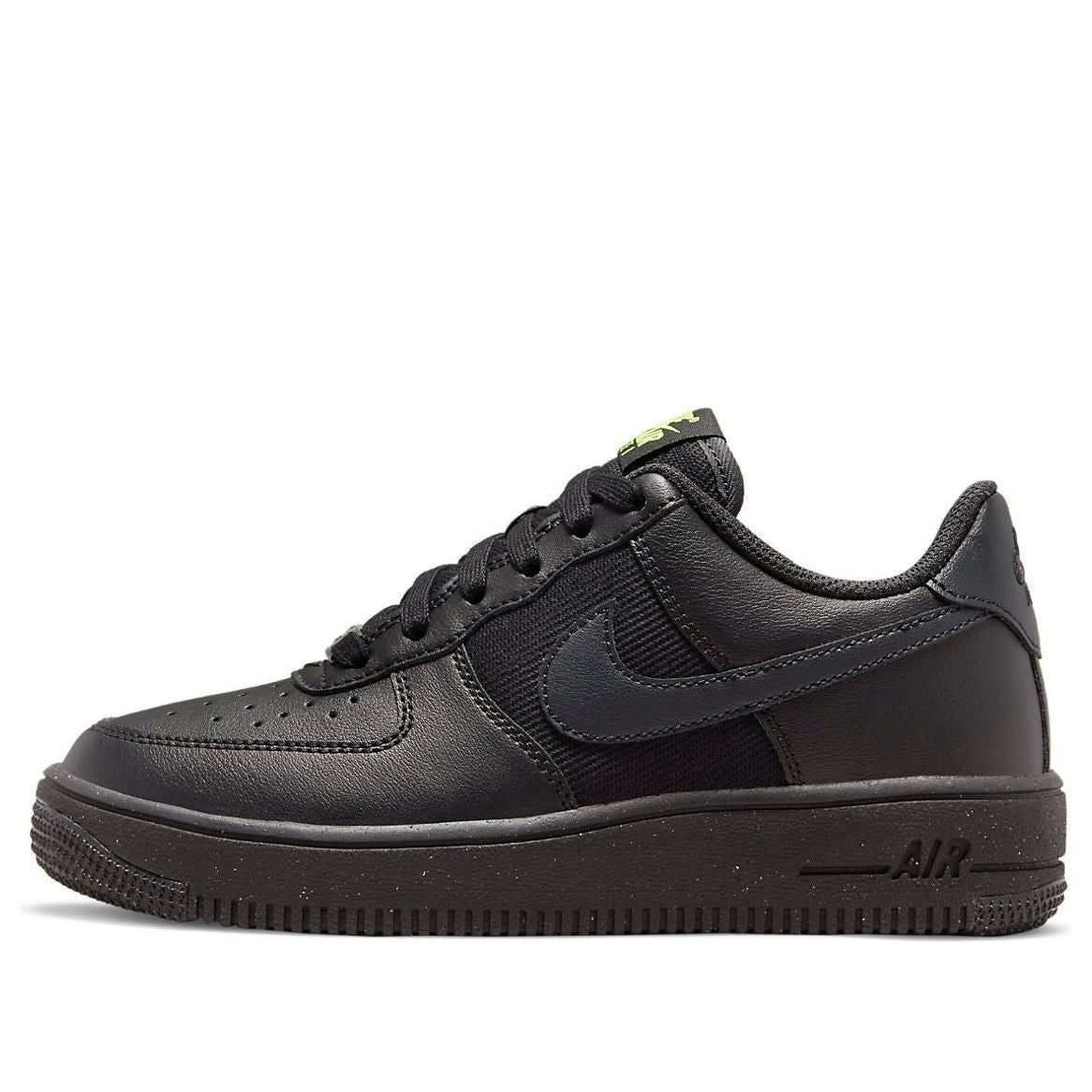 (GS) Nike Air Force 1 Crater Next Nature 'Black Off Noir Speckled' DH8695-001