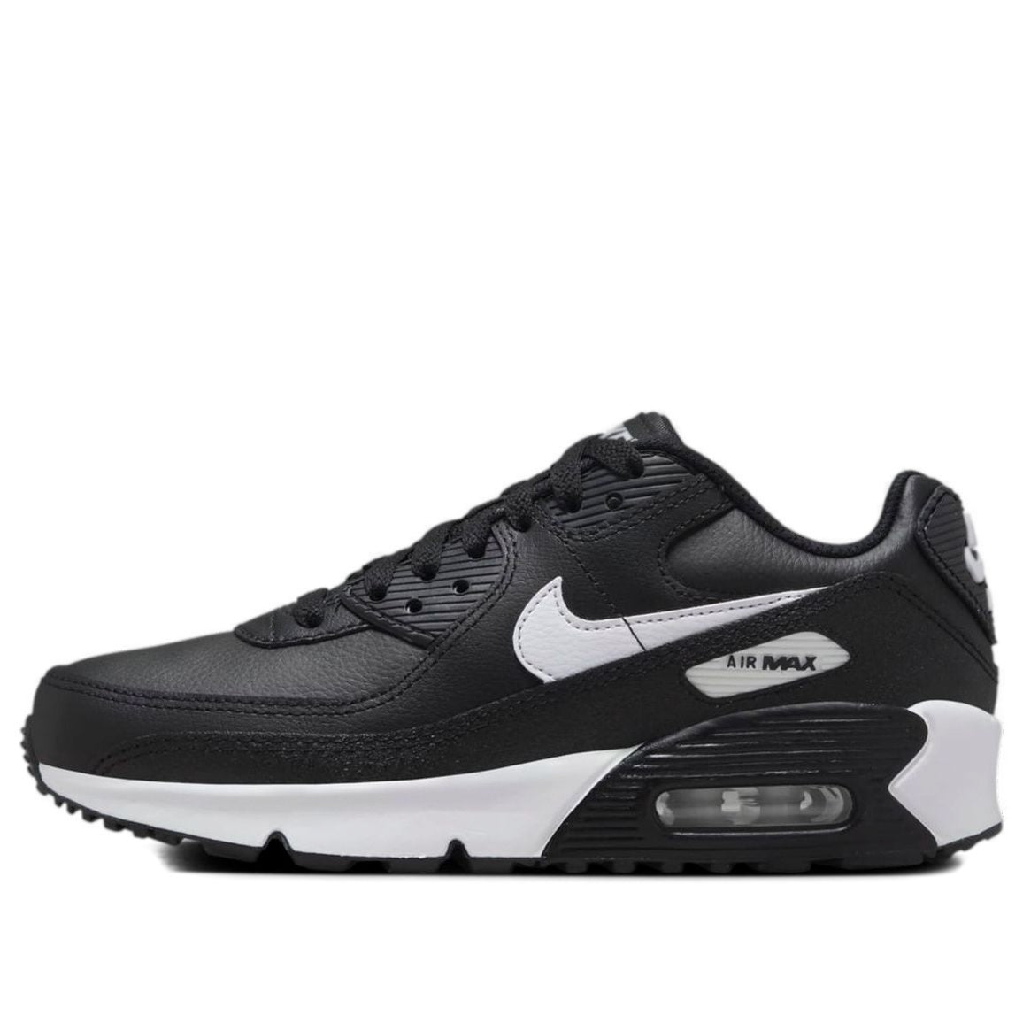(GS) Nike Air Max 90 'Black White' HF6358-002