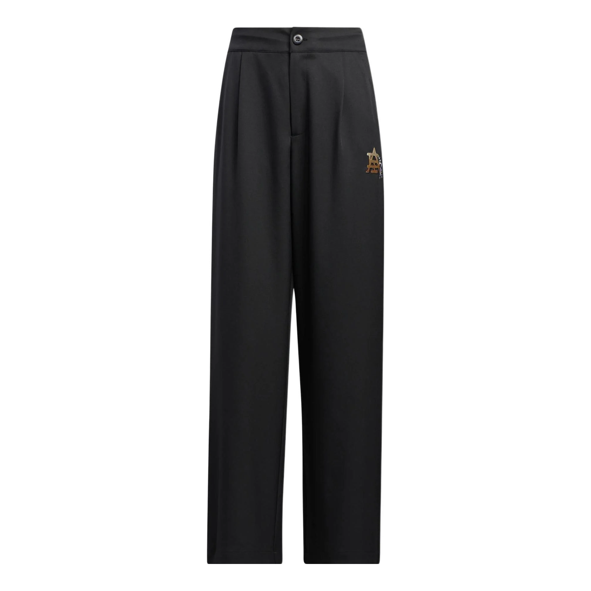 (WMNS) adidas Modern Collegiate Track Pants Asia Sizing 'Black' IC6586