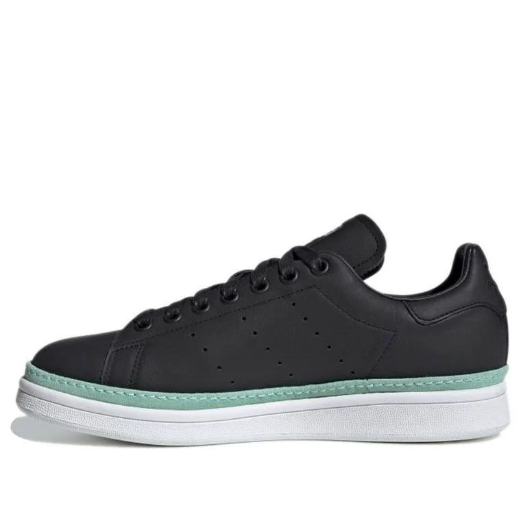 (WMNS) adidas Stan Smith New Bold 'Black Mint' BD8067