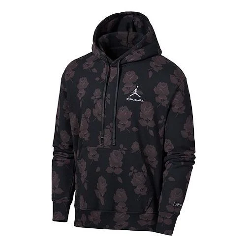 Air Jordan x A Ma Maniere Fleece Hoodie 'Black Medium Ash' DJ9752-010