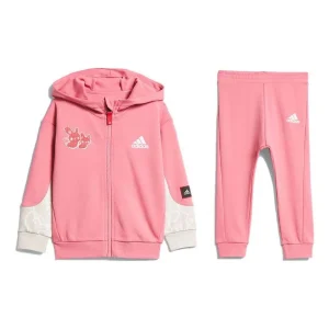 (PS) adidas IN Full-Zip Hooded Set Asia Sizing 'Pink' IP7011