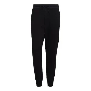 adidas Y-3 3-Stripes Terry Cuffed Pants 'Black' H16338