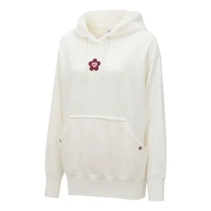(WMNS) Nike AS NSW VDAY FLC Hoodie GCEL 'White' HF1135-133