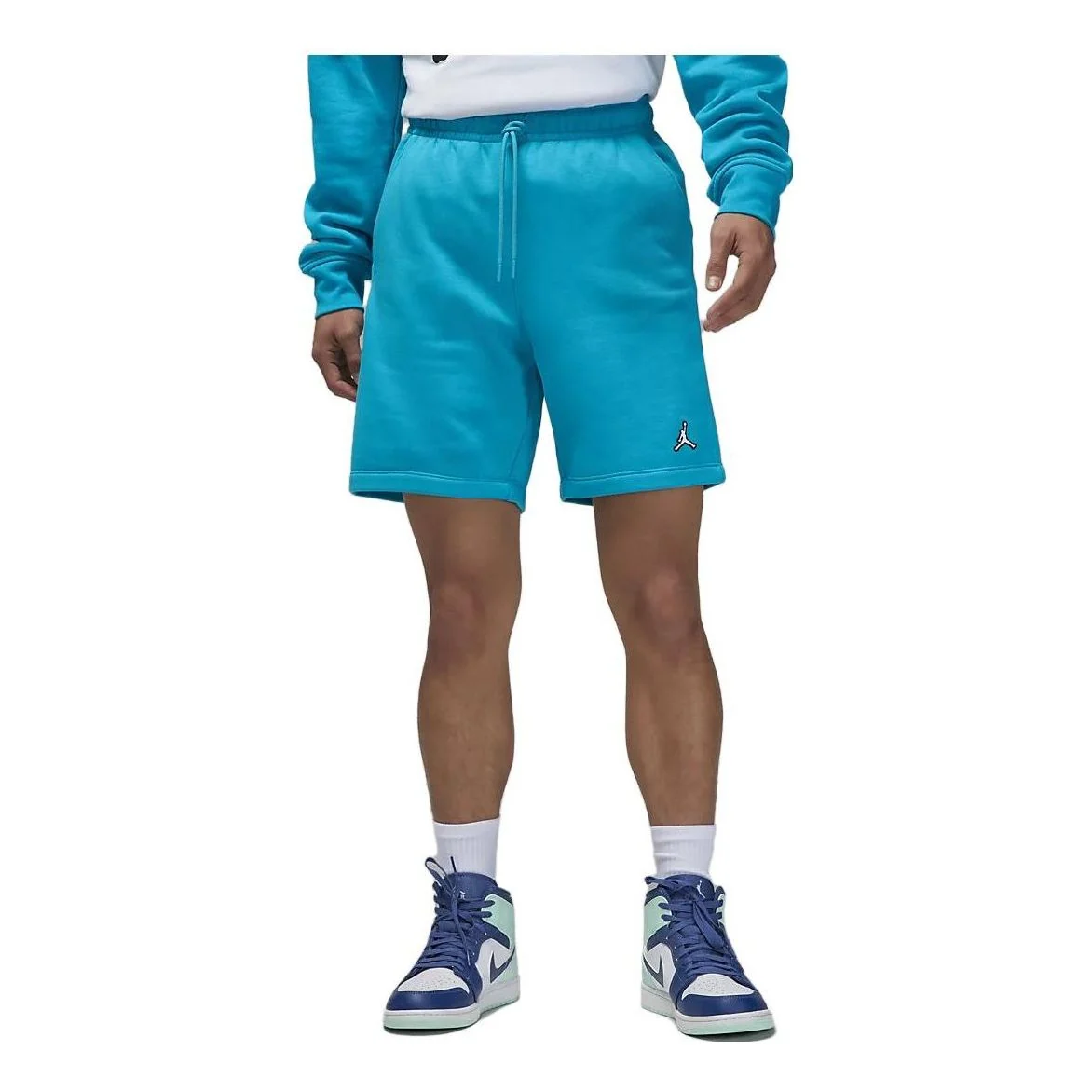 Air Jordan Essentials Fleece Shorts 'Blue' DQ7471-483