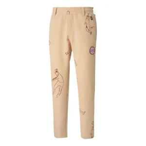 PUMA X KS TAILORED PANTS Knit Long Pants Peach 598437-12