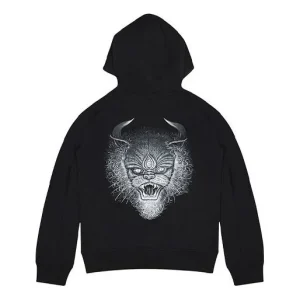 Y-3 Back Large animal Pattern Casual Unisex Black FP8925