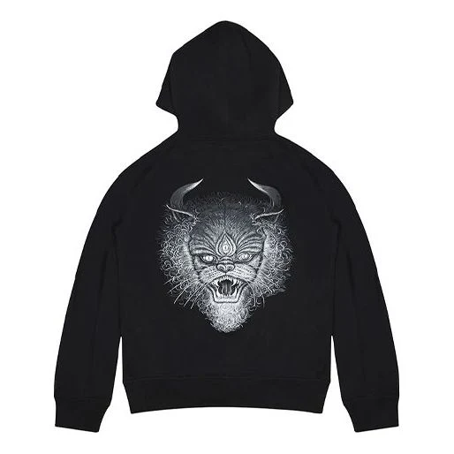 Y-3 Back Large animal Pattern Casual Unisex Black FP8925
