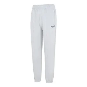 PUMA Relaxed Regular Sweatpants 'Grey' 673625-19