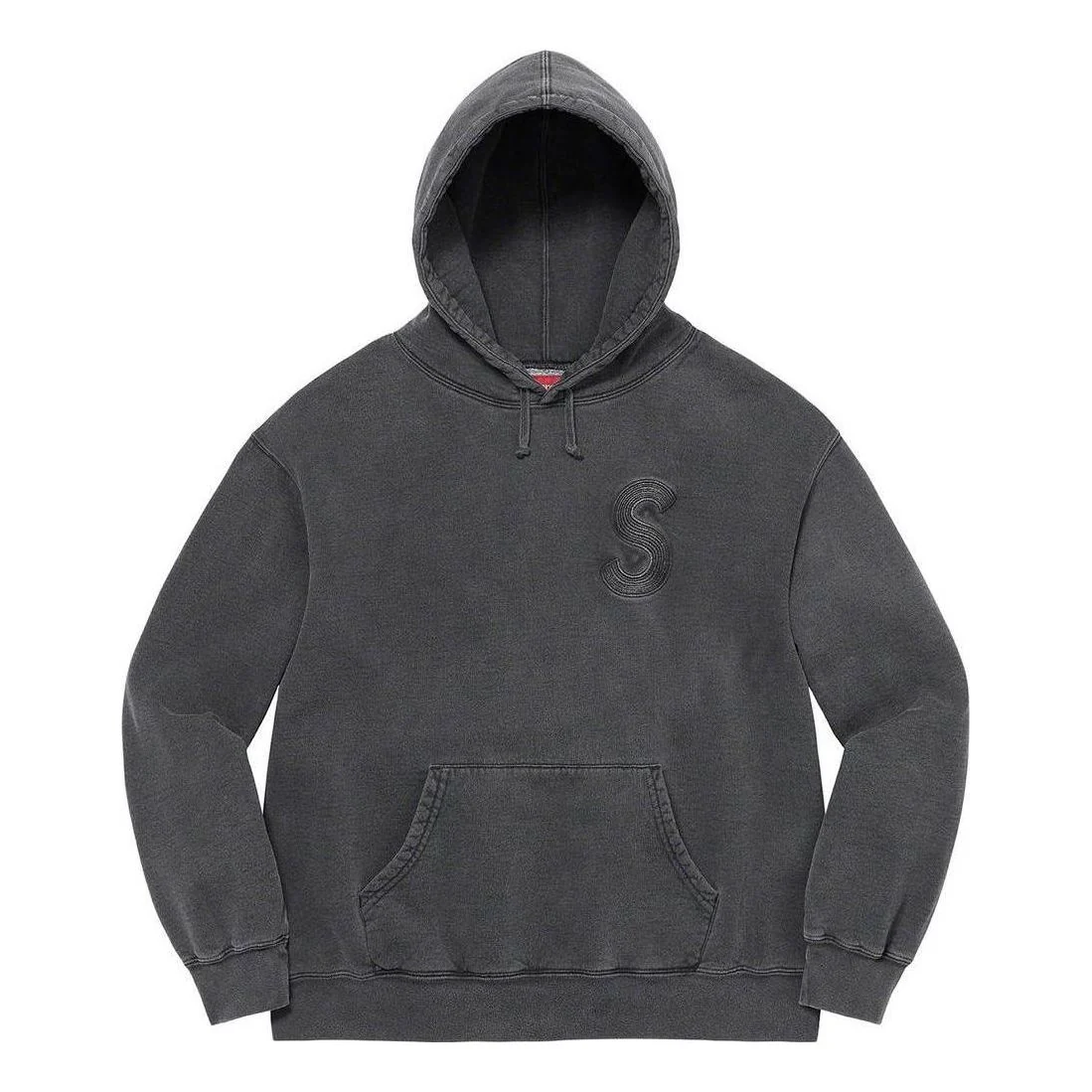 Supreme SS23 Week9 Overdyed Hoodie 'Black' SUP-SS23-176