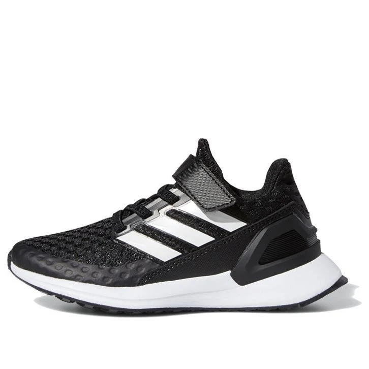 (PS) adidas RapidaRun J 'Black White' EF9258