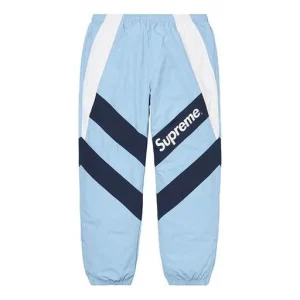 Supreme Paneled Track Pants 'Teal Black White' SUP-SS20-112