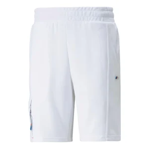 PUMA x BMW Motorsport Statement Sweat Shorts 'White Black' 533321-02