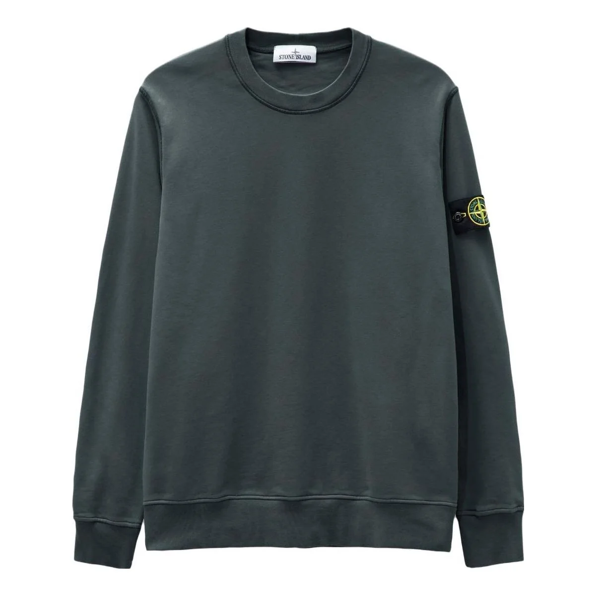 STONE ISLAND Crewneck Sweatshirt 'Grey' 791563051-V0062