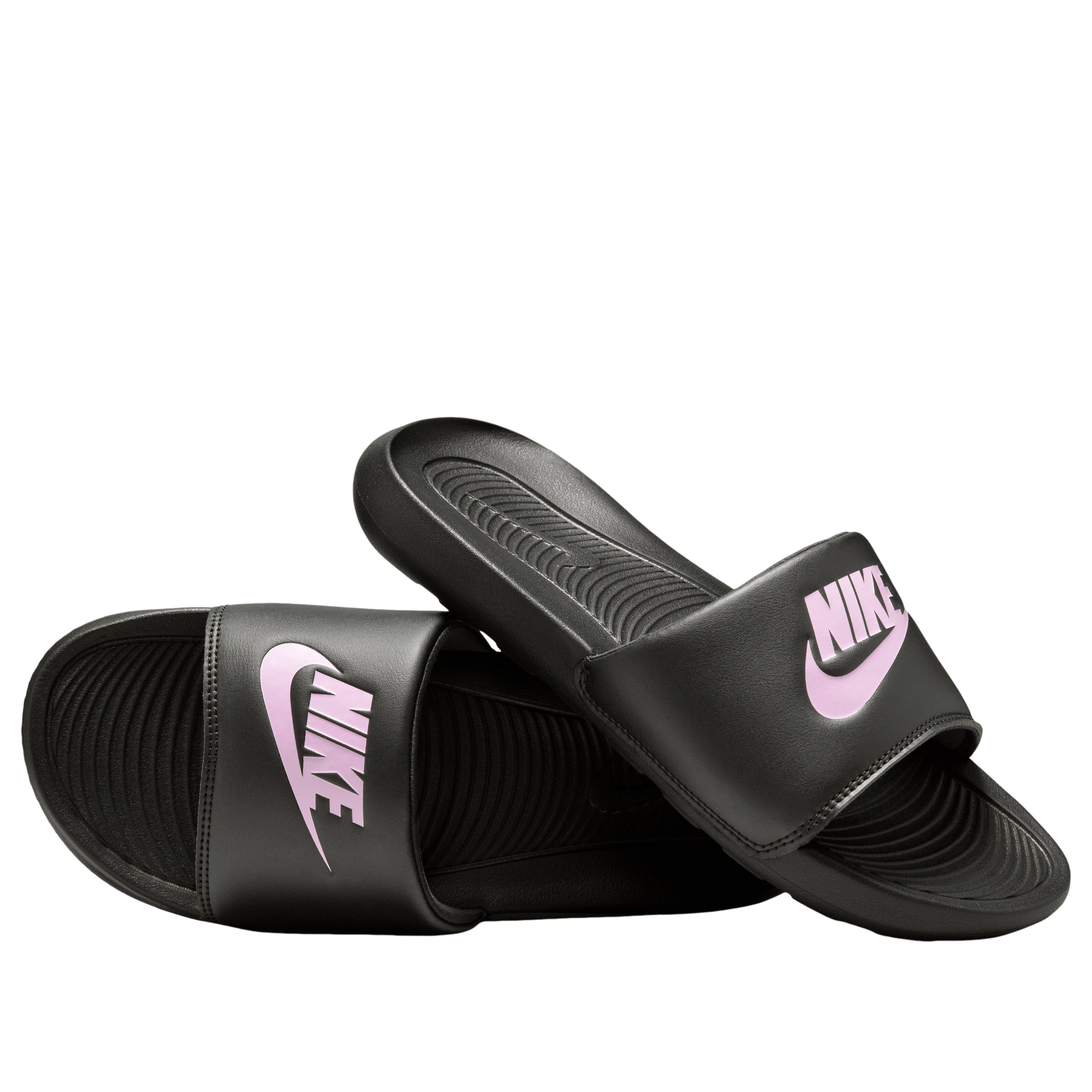 (WMNS) Nike Victori One Slide 'Black Light Arctic Pink' CN9677-002