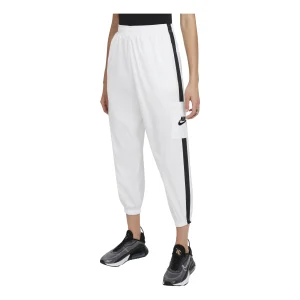 (WMNS) Nike Sportswear Woven Pants 'White Black' CJ7347-100