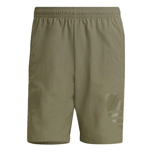 adidas originals Tricolor Short2 Printing Sports Short Pant Male Green HA2484