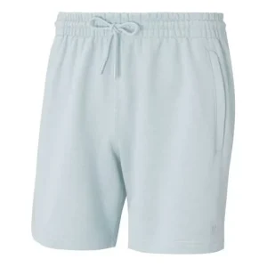 adidas originals C Short Ft Solid Color Drawstring Sports Shorts Light Blue HF6359