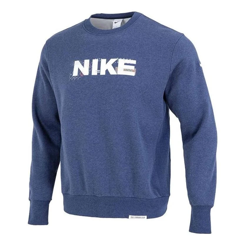 Nike front logo sweatshirt 'Blue' FB1831-410