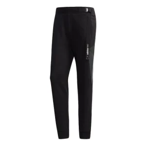 adidas neo Minimalistic Slim Fit Casual Sports Pants Black FQ2009