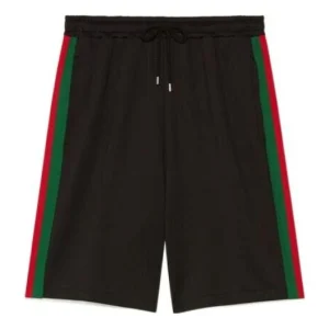 Gucci Neoprene basketball shorts 'Black' 703605-XJEEP-1152