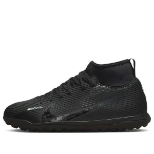(GS) Nike Mercurial Superfly 9 Club TF 'Black Dark Smoke Grey' DJ5954-001