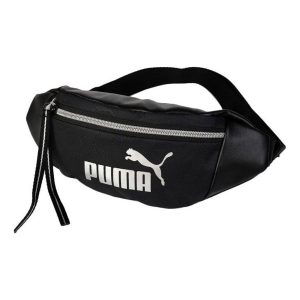 PUMA Core Up Waist Bag 'Black Grey' 077478-01
