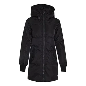(WMNS) Converse Long Down Jacket Asia Sizing 'Black' 10003240-A02
